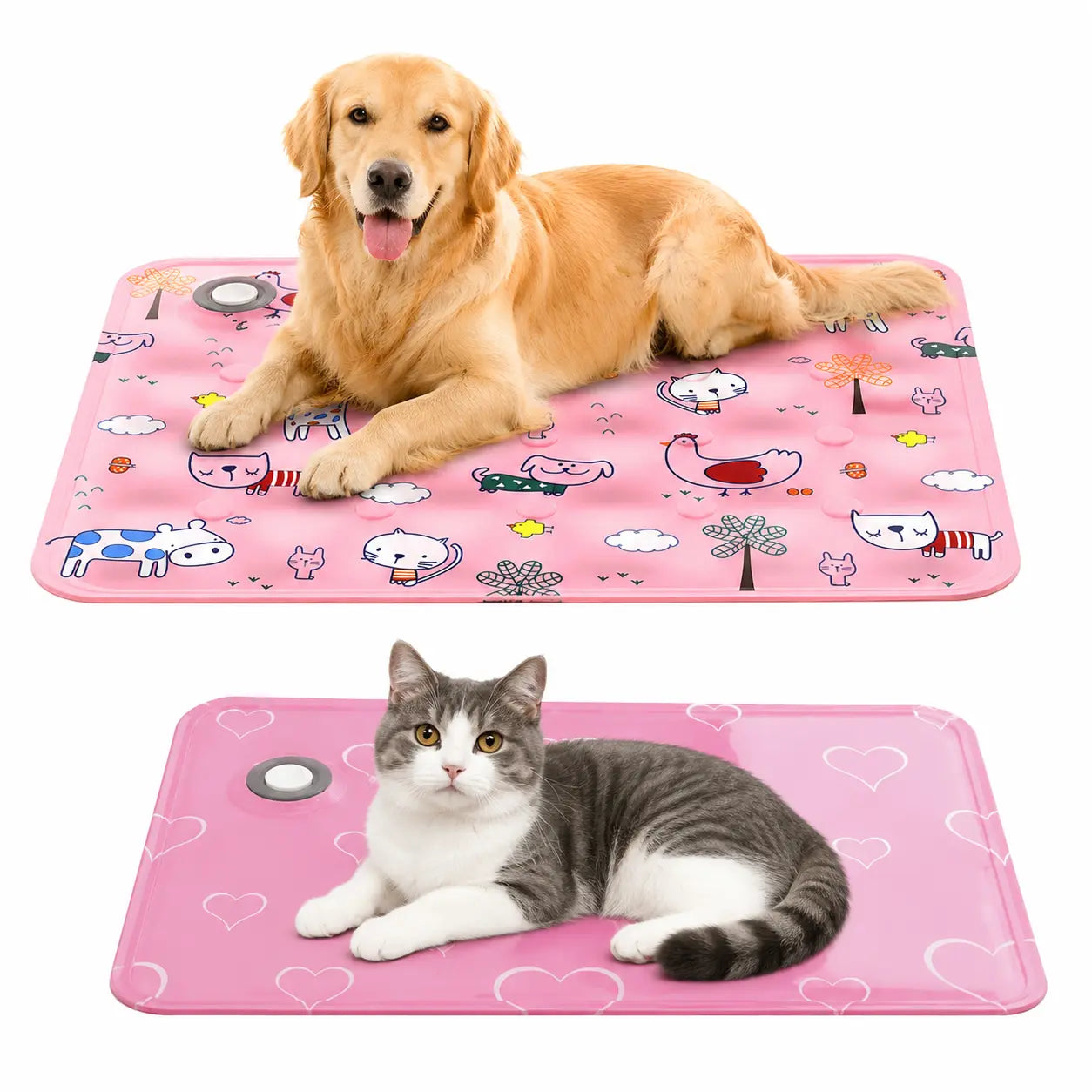 Chill Your Pup in Style with Our Washable Cotton Cooling Dog Mat - Perfect for Any Space! 🐾✨