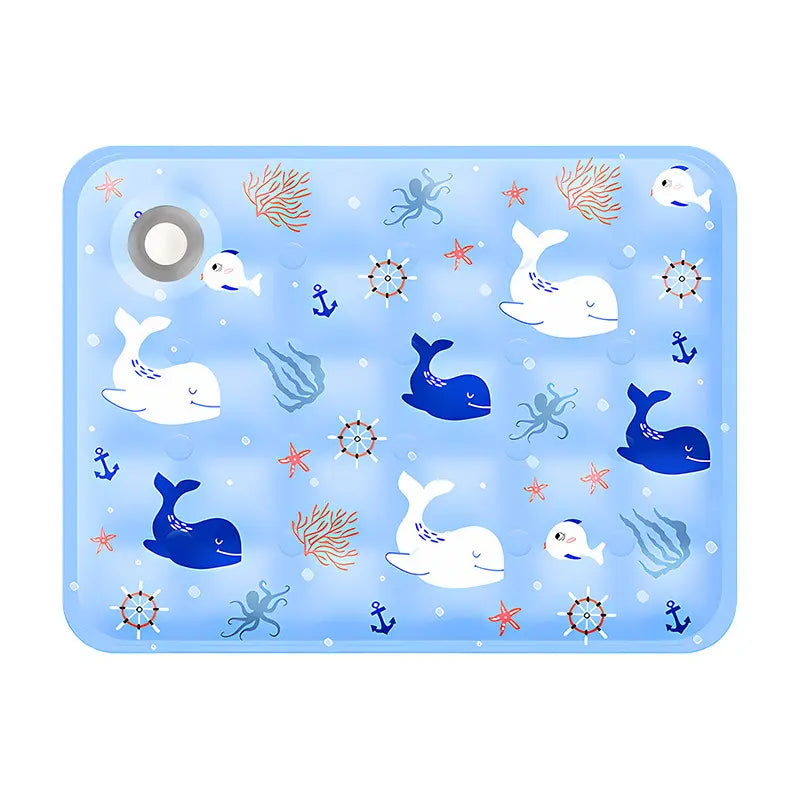 Chill Your Pup in Style with Our Washable Cotton Cooling Dog Mat - Perfect for Any Space! 🐾✨