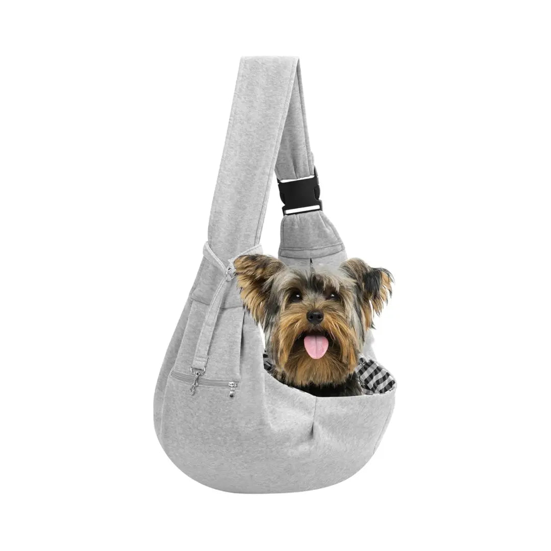 Stylish & Versatile Pet Sling Carrier: Travel Hands-Free with Your Small Dog or Cat! 🐾💕✨