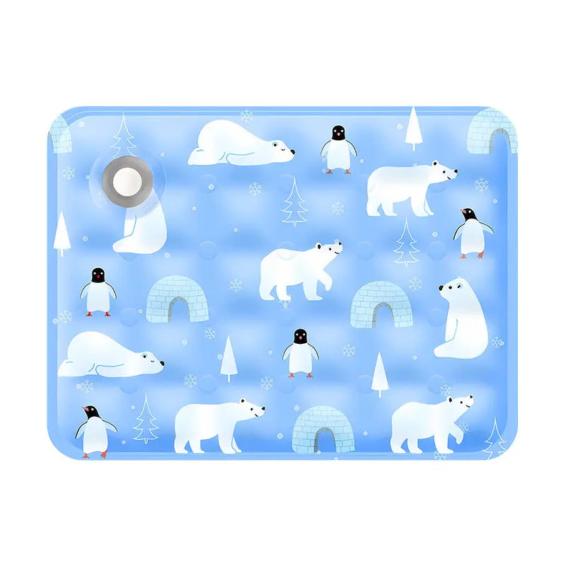 Chill Your Pup in Style with Our Washable Cotton Cooling Dog Mat - Perfect for Any Space! 🐾✨