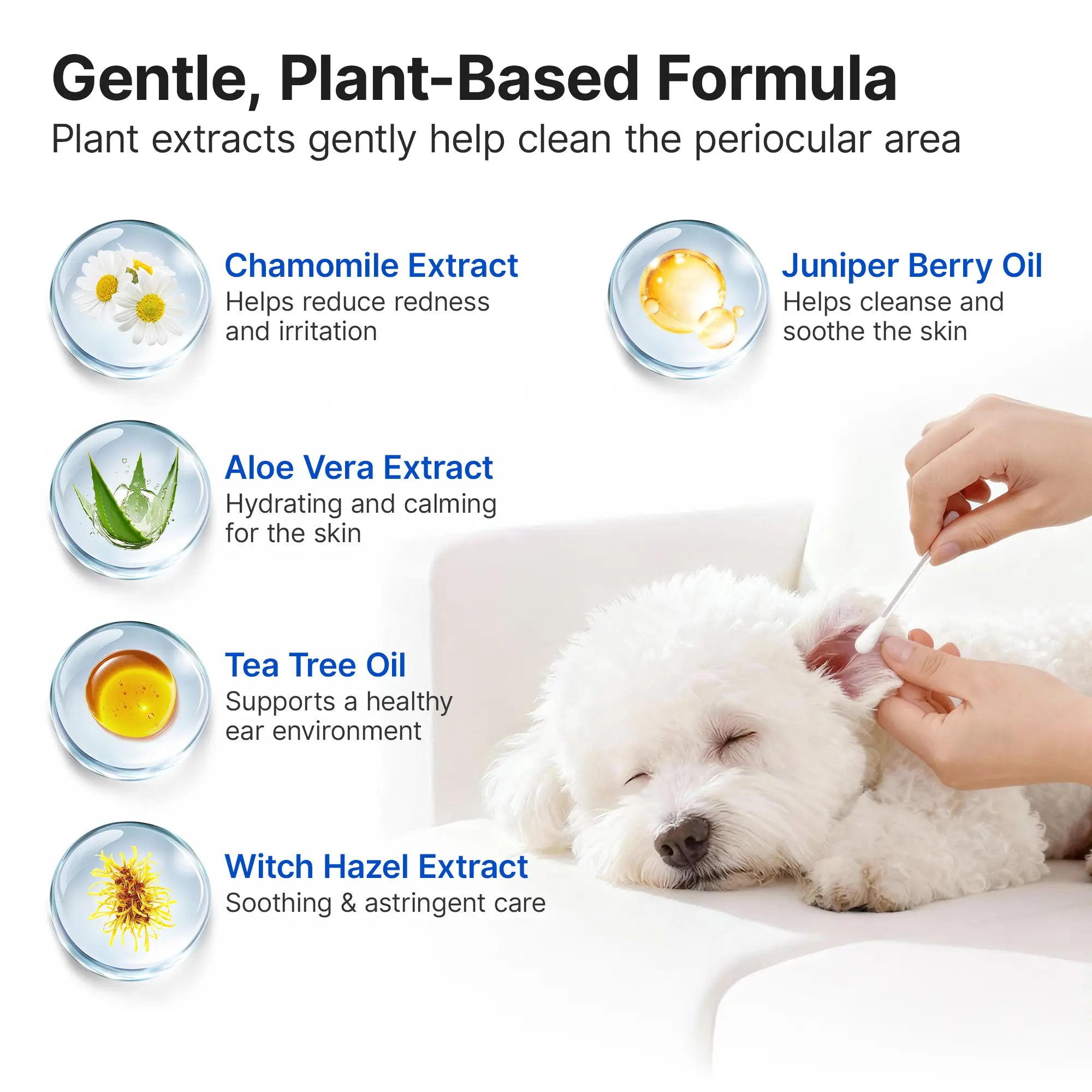 Pawfirst Pet Ear Cleaning Cotton Swabs – Earwax & Odor Remover for Cats & Dogs, Individually Wrapped, Break-To-Release Liquid, Dry/Wet Dual-Use, 100 Pack with Aloe, Witch Hazel & Chamomile Formula #Summervibes #Petlovers