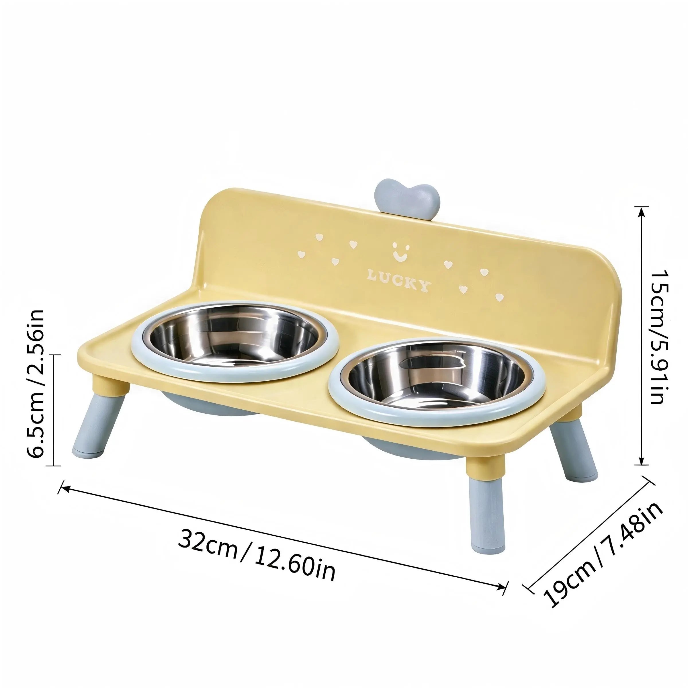 Upgrade your pet's mealtime with these cute heart-shaped macaron bowls! 🐾💕 Anti-spill stainless steel feeding set for your furry friends - perfect for cats and dogs! 🐶🐱✨