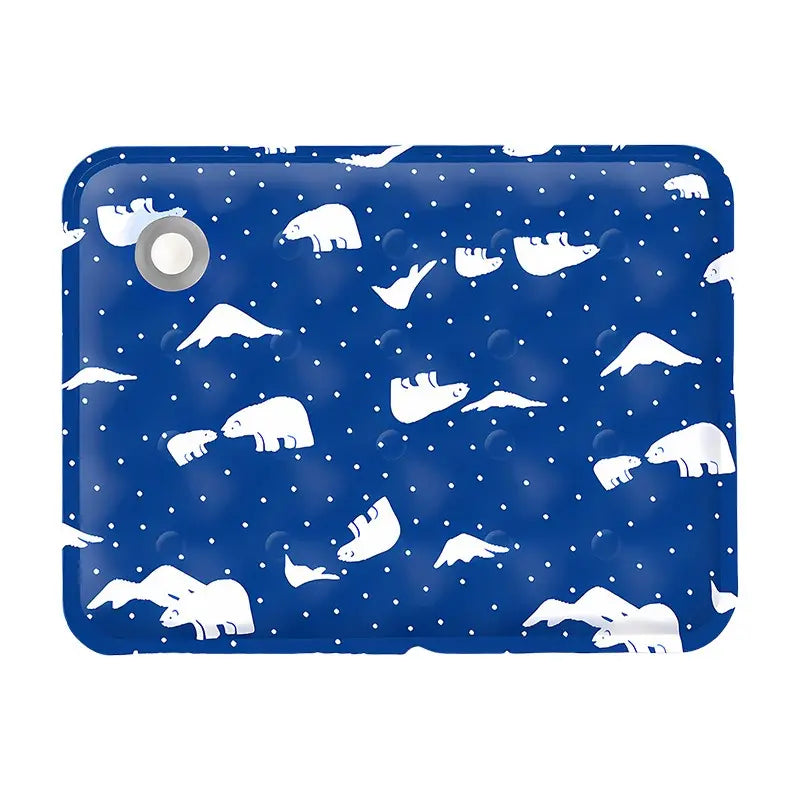 Chill Your Pup in Style with Our Washable Cotton Cooling Dog Mat - Perfect for Any Space! 🐾✨