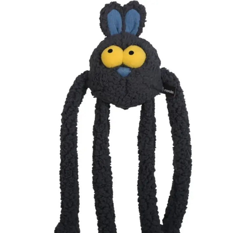 Petpetronixqmonster Rope-Feet Bunny Plush/Tug Toy for Dogs -Tug Toy Noise Dog Toys